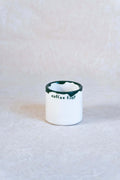 Bicchierino "coffee first" verde erba