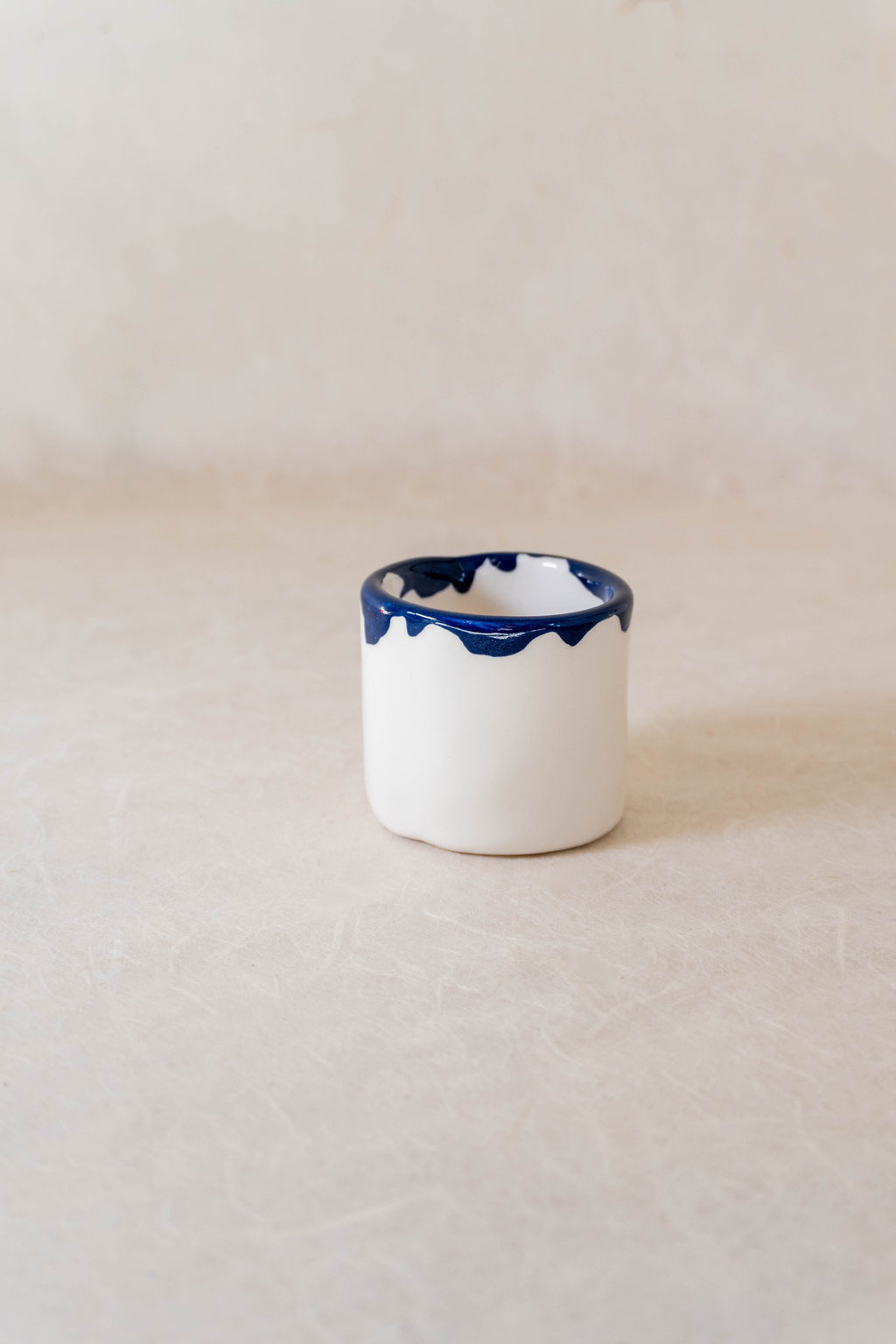 Bicchierino "coffee first" blu notte