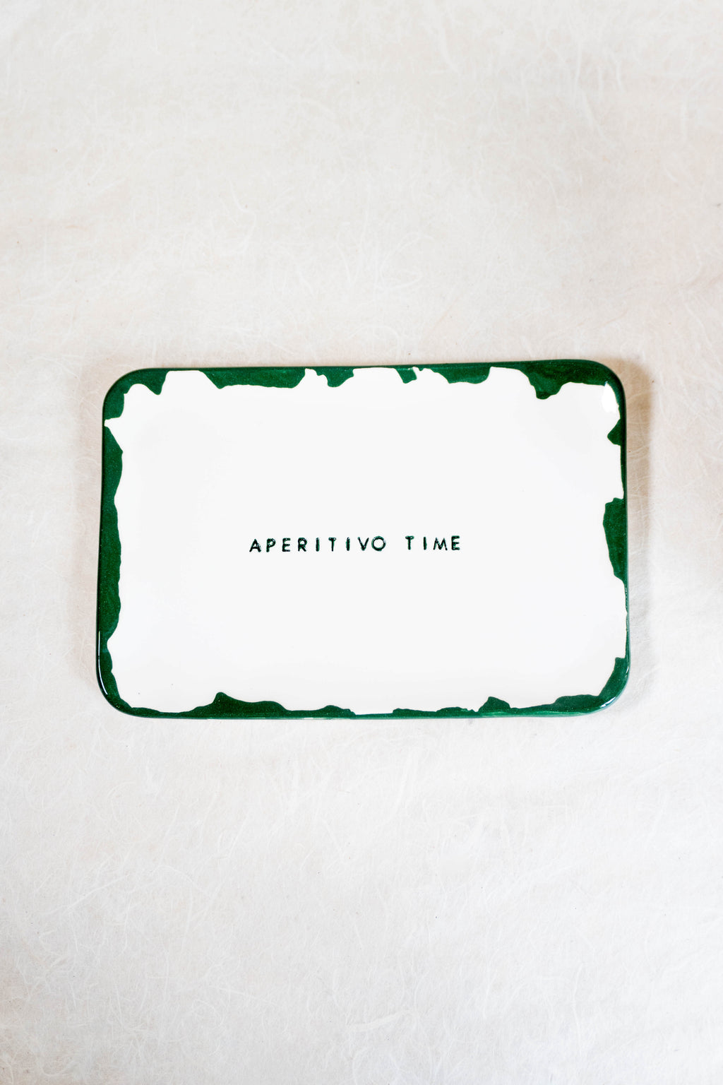 Ciotole e vassoio APERITIVO TIME VERDE