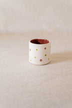 Bicchierino espresso con fiorellini