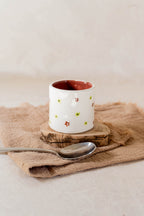 Bicchierino espresso con fiorellini