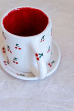 Tazzina da caffè macchiato CILIEGIE
