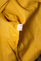 Camicia leggera in lino giallo