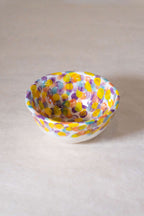 Ciotole con PENNELLATE MULTI COLOR