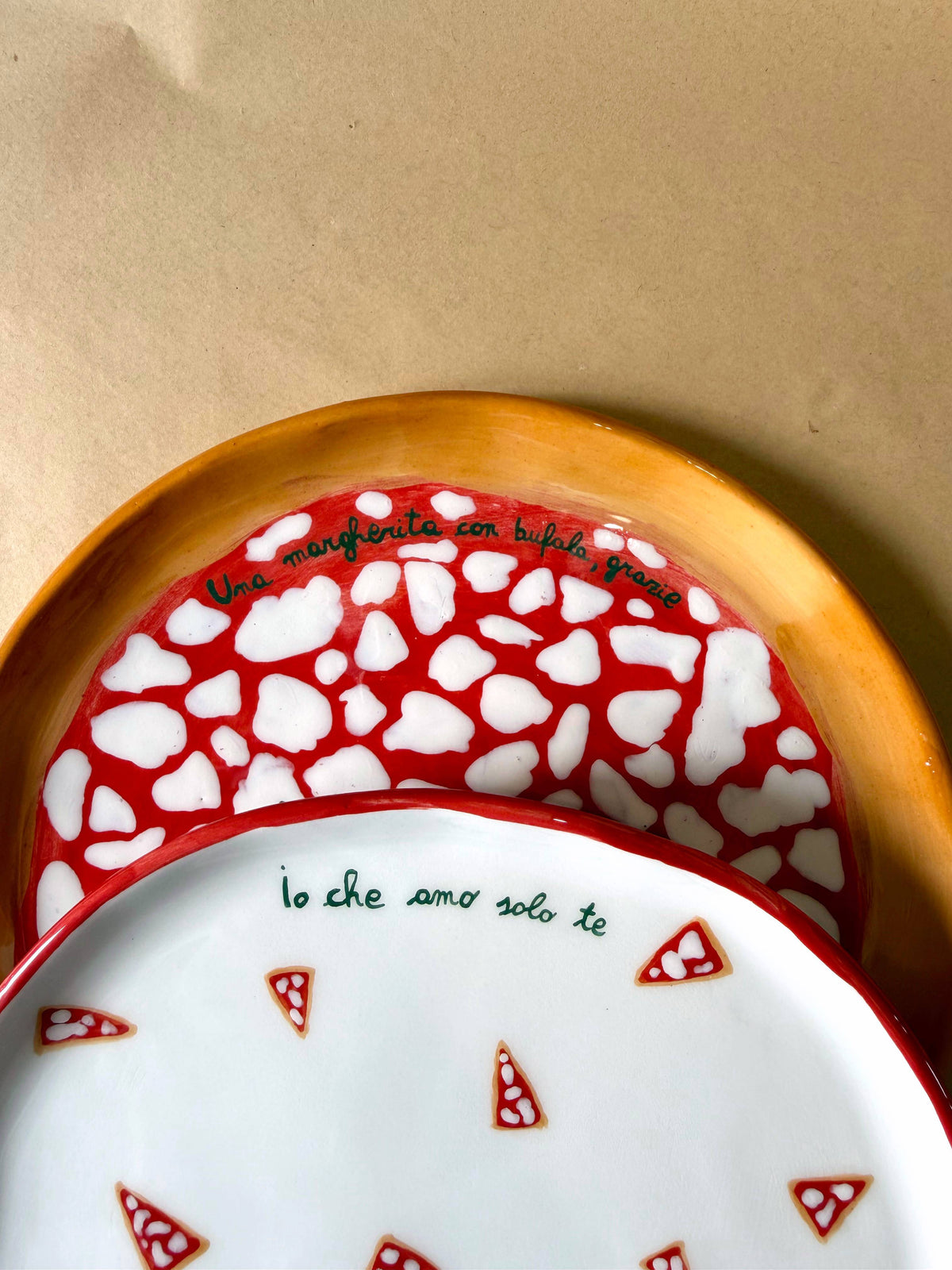Piatto 21cm PERSONALIZZATO