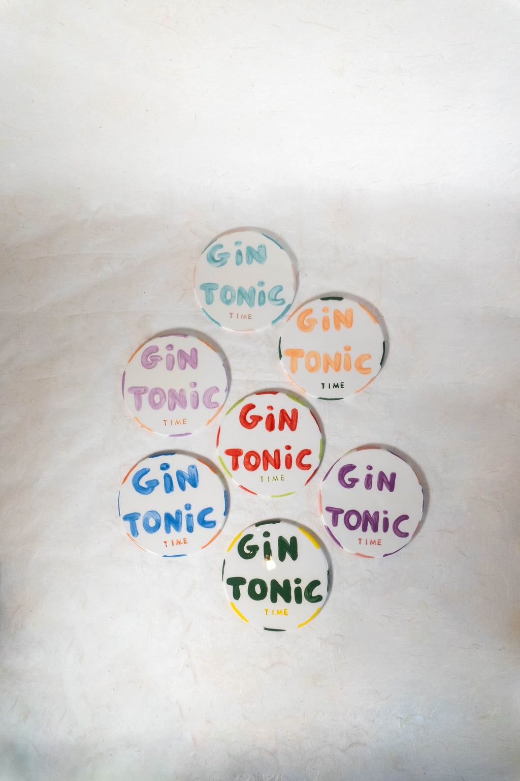 Sottobicchieri GIN TONIC time