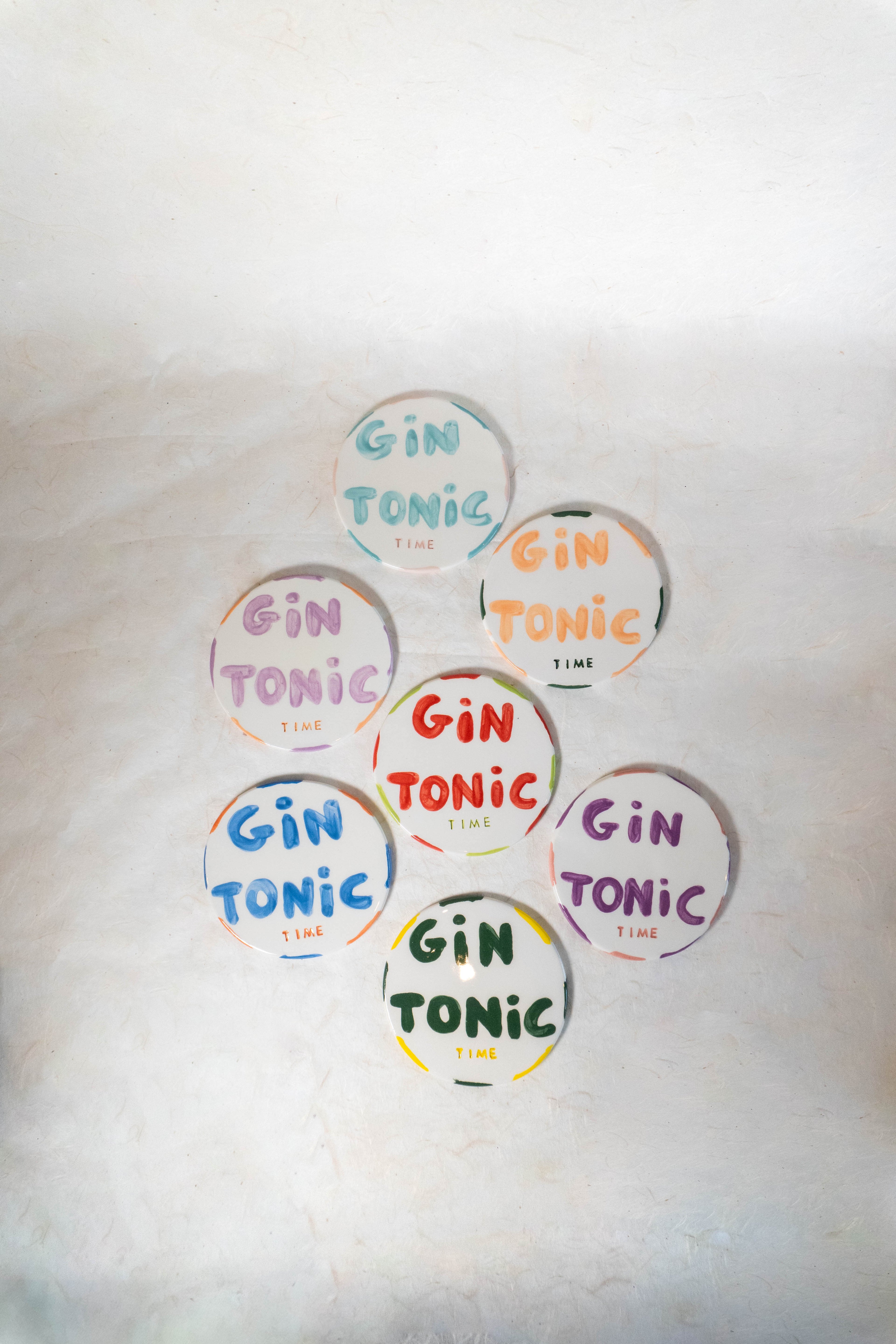 Sottobicchieri GIN TONIC time