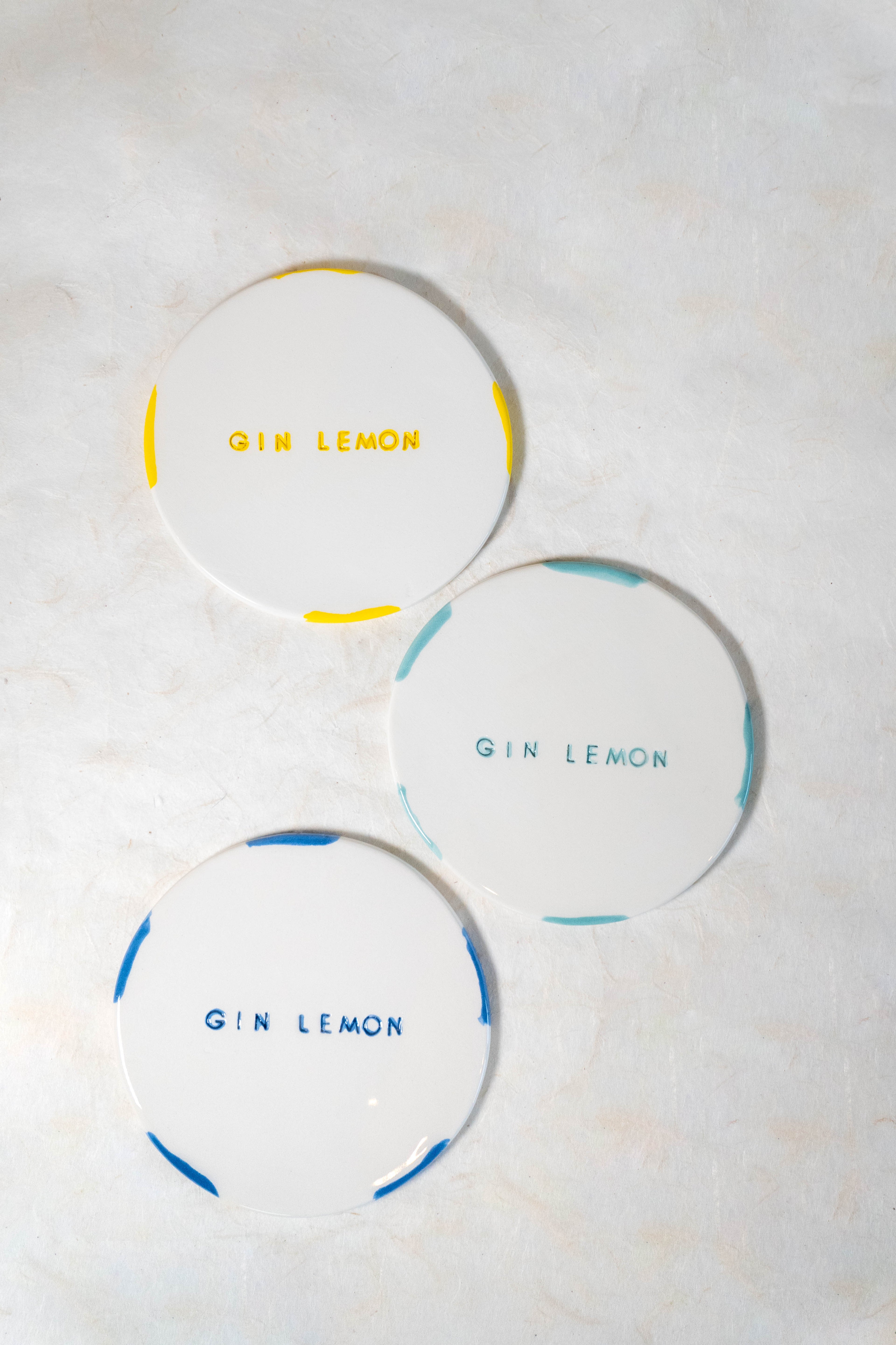 Sottobicchieri GIN LEMON