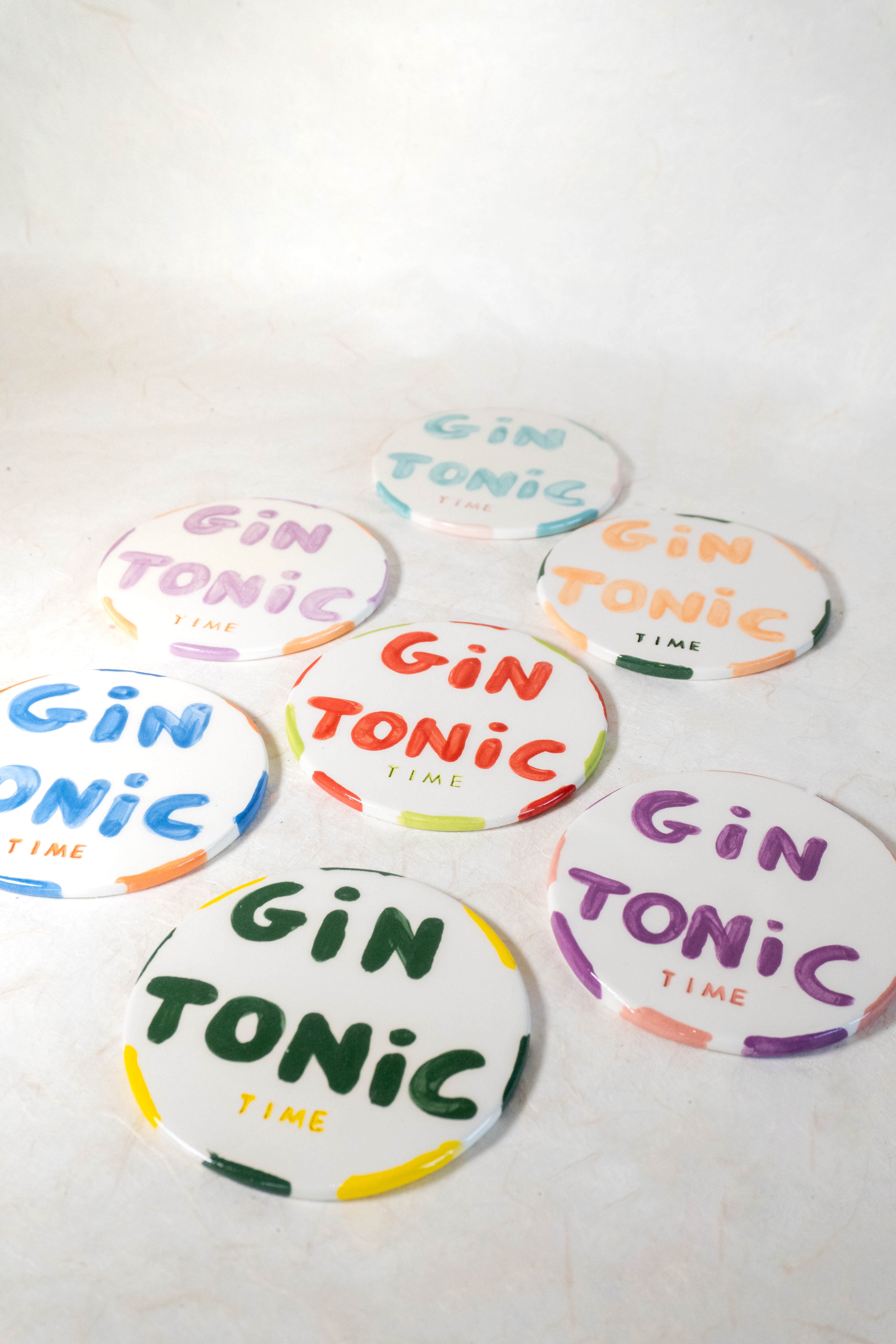 Sottobicchieri GIN TONIC time
