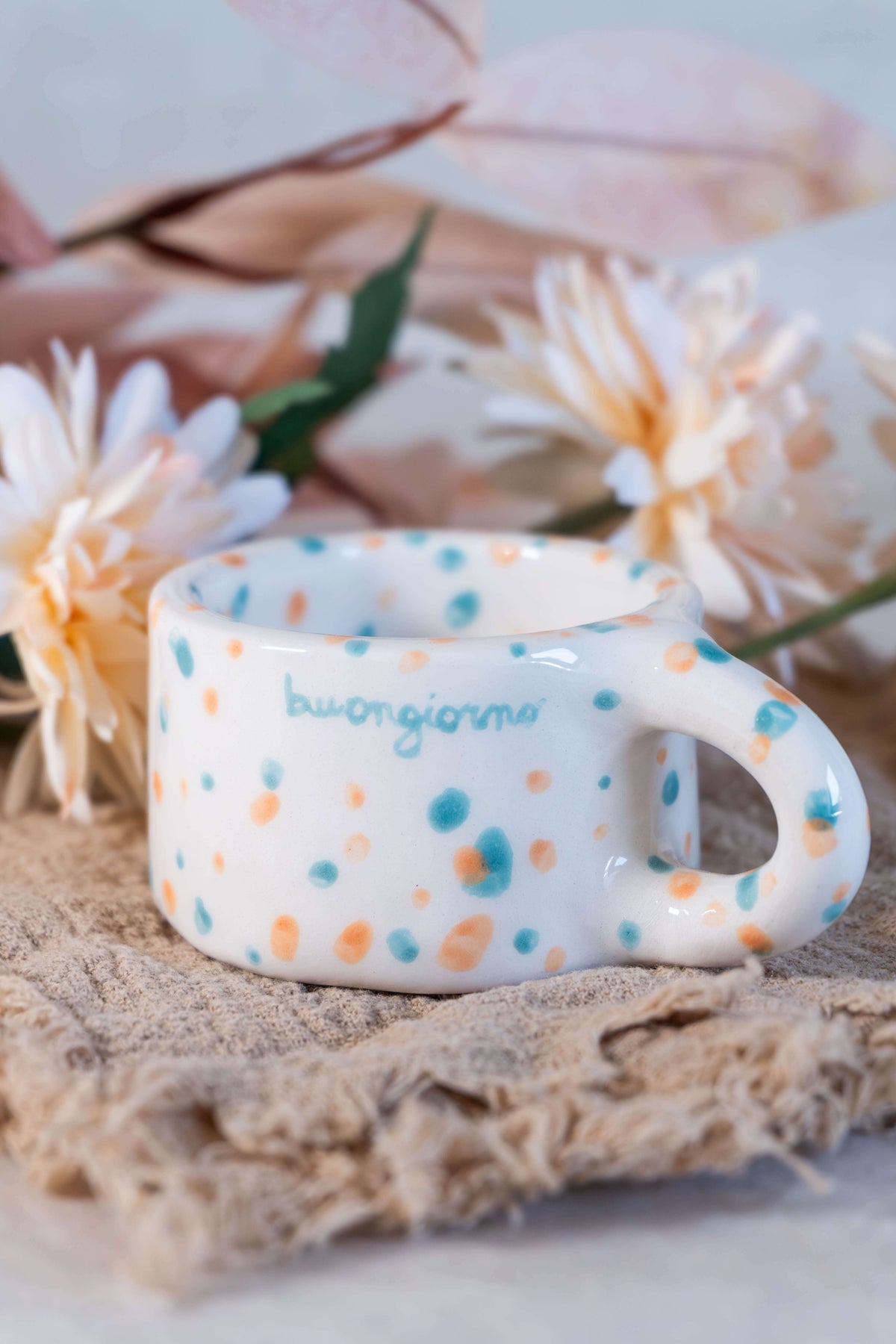 Tazzina espresso pois "buongiorno"