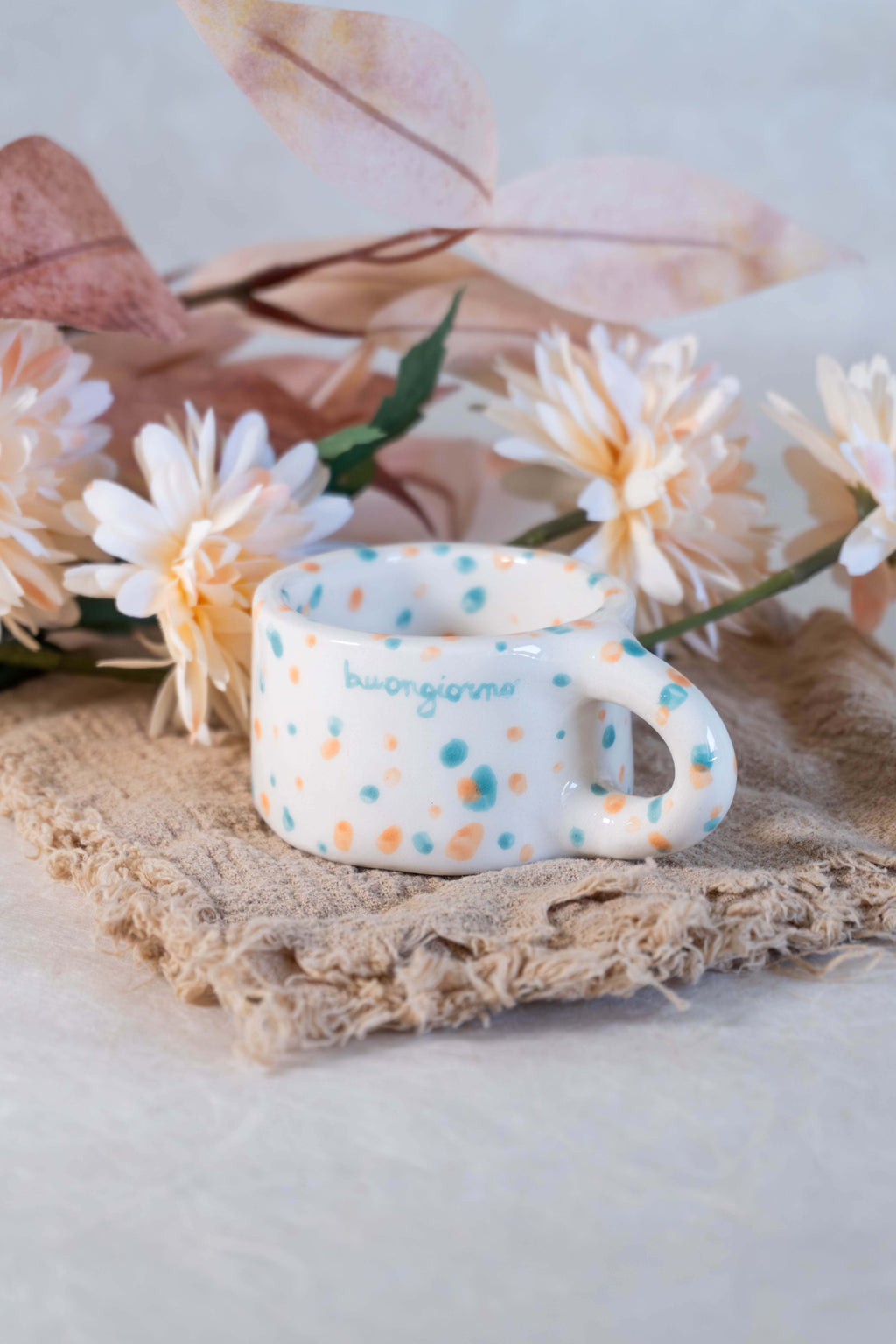Tazzina espresso pois "buongiorno"