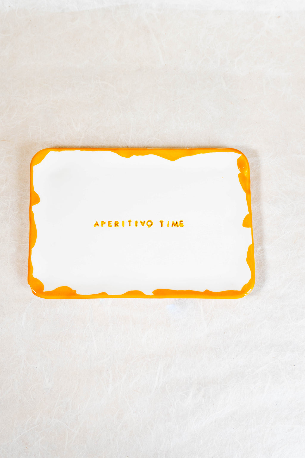 Vassoio APERITIVO TIME arancione